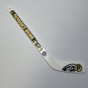 AHL Official Providence Bruins Mini Hockey Stick USA White Sher-Wood NEW